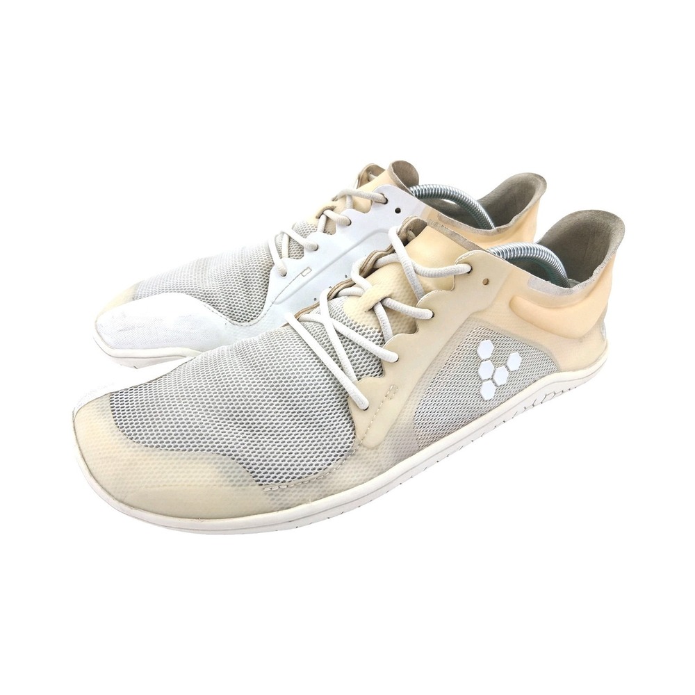 Vivobarefoot Shoes Mens Size 12 White Minimalist Barefoot Running Sneakers